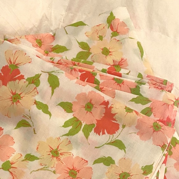 complete set vintage Fashion Manor Penn-Prest full/double sheets - Picture 4 of 10